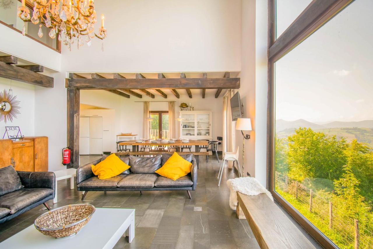 Behin Batean, Espectacular Casa Rural En Pleno Corazon Del Valle Baztan Ziga Zewnętrze zdjęcie